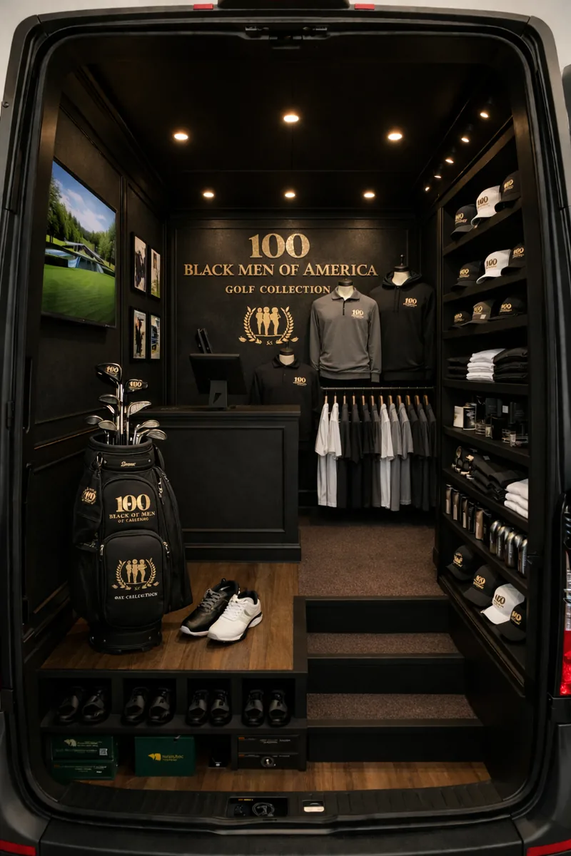 Inside the 100 Black Men of America Golf Van — Golf Collection